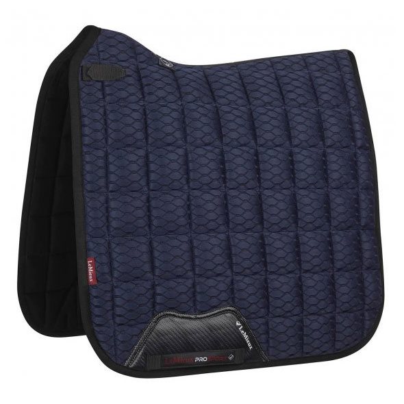 LeMieux Dressage Carbon Mesh Air underlag - navy