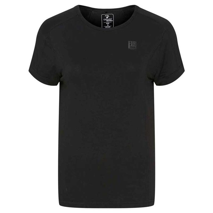 Catago Fir-Tech sort t-shirt forfra