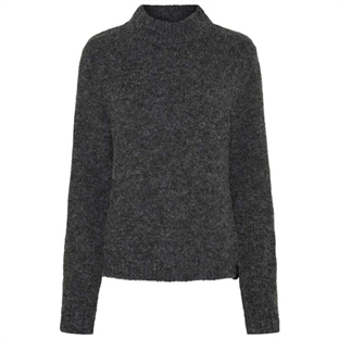 Catago striktrøje "Valerie" - dark grey melange
