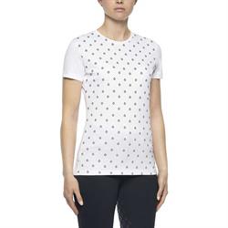 Cavalleria Toscana "Mini CT Degradé S/S Cotton T-shirt" Junior - Hvid
