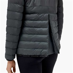 Cavalleria Toscana laser cut puffer jakke bagfra med slids