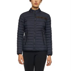 Cavalleria Toscana jakke "Team Red Stripe Quilted" - Navy set forfra