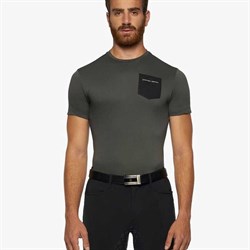 Cavalleria Toscana Jersey Pique T-Shirt - Mørkegrå