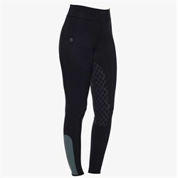 Cavaleeria Toscana ridetights Jersey Insert Full Grip - Navy/Grå