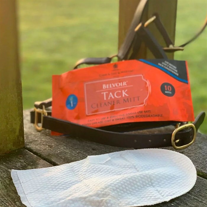 CarrDayMartin Belvoir Tack Cleaning Mitt - Step 1