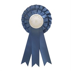 Cheval Roi rosette smoke blue