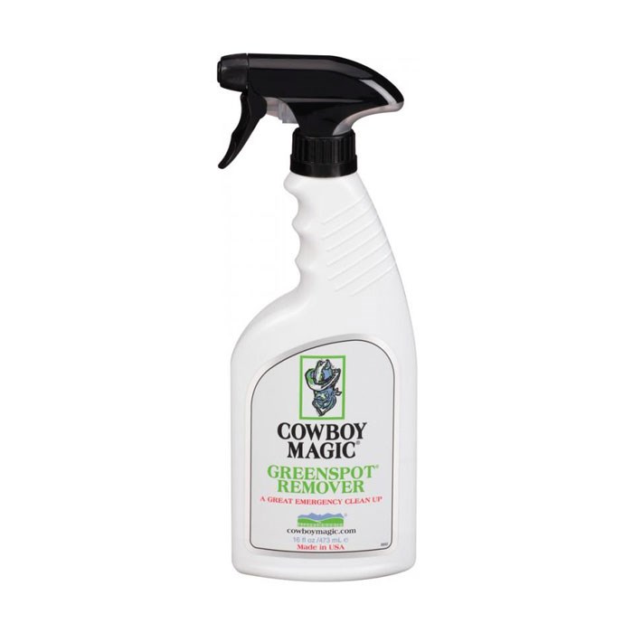 Cowboy Magic Greenspot Remover 473 ml. - effektiv pletfjerner, fjerner pletter fra urin, græs og hestepærer