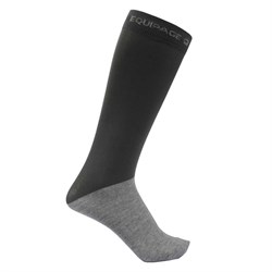 Equipage "Comfy" strømper, 2-pak - grå - onesize