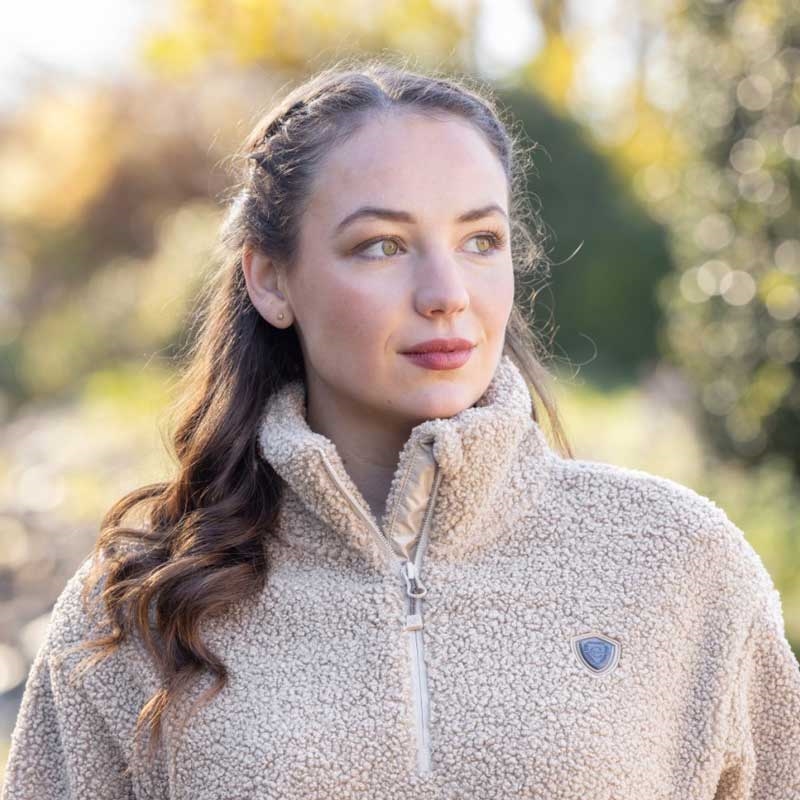 Covalliero trøje "Teddy Sweater" - beige