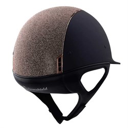 Samshield Shadowmatt med rosegold Crystal Fabric