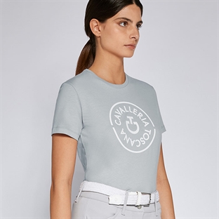 Cavalleria Toscana t-shirt "CT Double Orbit Cotton" - grå