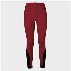 Cavalleria Toscana ridebukser "American" m. fuldgrip - bordeaux