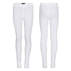 Equipage ridebukser "Dai tights" junior - hvid