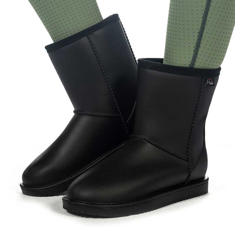 HKM gummistøvler "Davos Summer" - sort