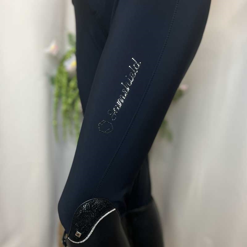 Samshield ridebukser "Diane" - sort m. fuldgrip