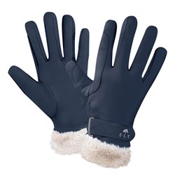 ELT "At. Moritz" vinter ridehandsker med plys - navy