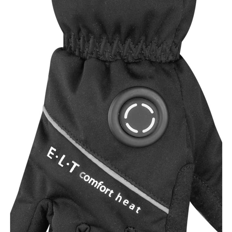 ELT "Heated" Comfort varmehandsker - sort 