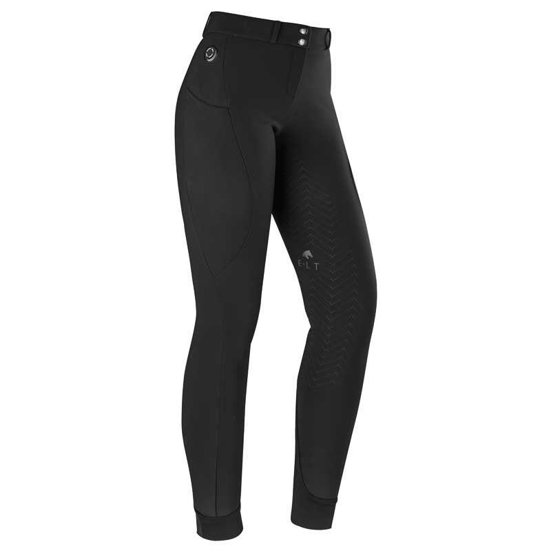 ELT "Heated" Comfort ridebukser - sort 