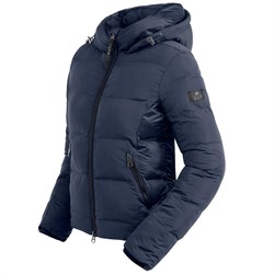 ELT lightweight vinterjakke Kaprun i blå fra siden