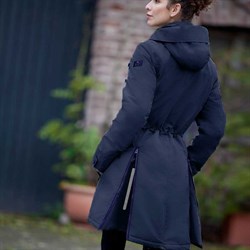 ELT ridejakke "Kopenhagen" winter ridingparka - nightblue