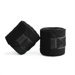 Equestrian Stockholm bandager All black Glimmer