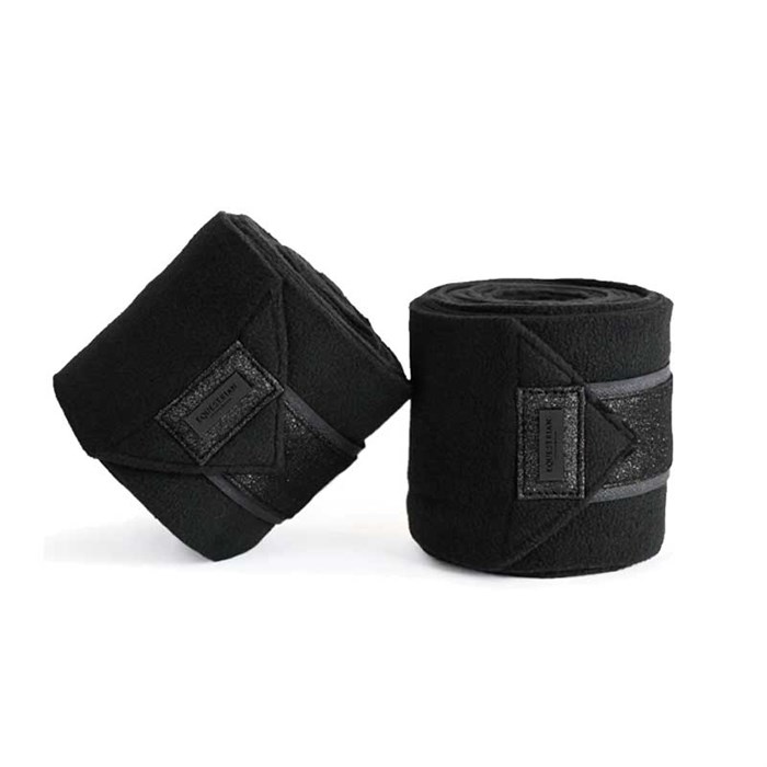 Equestrian Stockholm bandager All black Glimmer