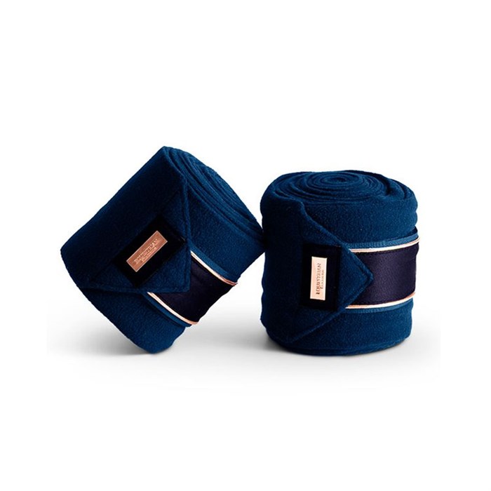 Equestrian Stockholm fleecebandager Monaco Blue