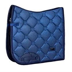 Equestrian Stockholm Blue Meadow glimmer sadelunderlag til hest