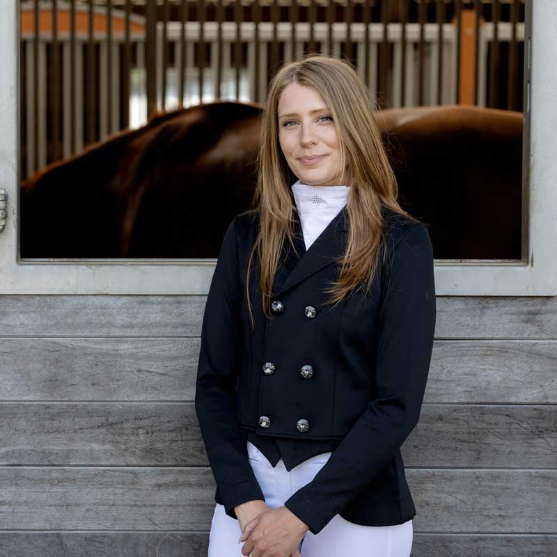 Equipage stævnejakke "Andrea" - sort 