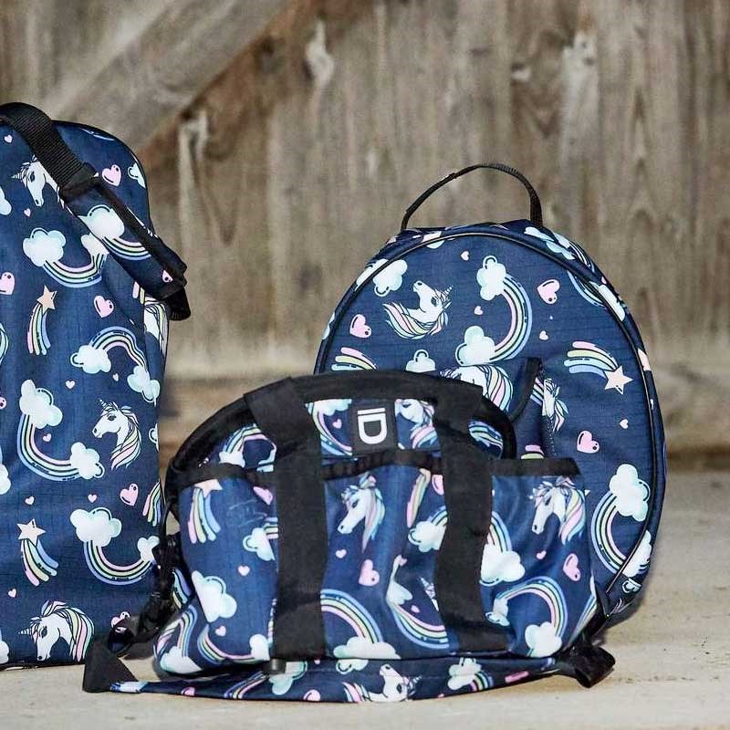 Mona Lisa Smidighed kærtegn Equipage KIDS unicorn Juno hjelmtaske - navy | KØB HER✓
