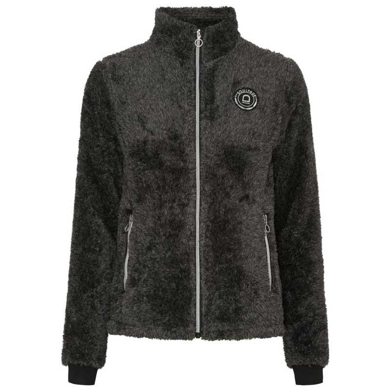Equipage zip cardigan "Vinnie" - Sort forfra