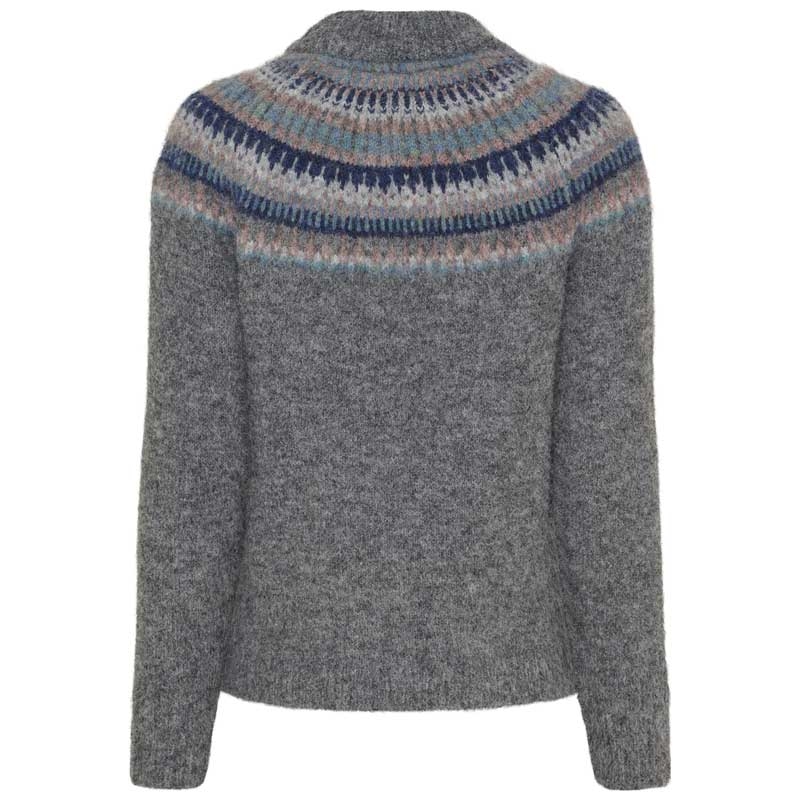 Equipage striktrøje "Washington" - dark grey melange