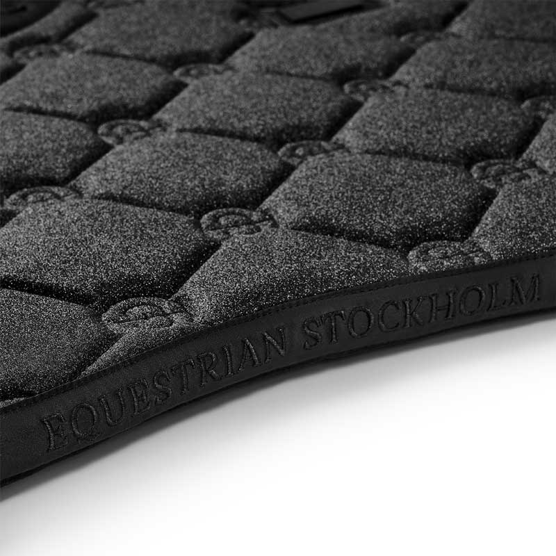 Equestrian Stockholm underlag "All Black Glimmer"