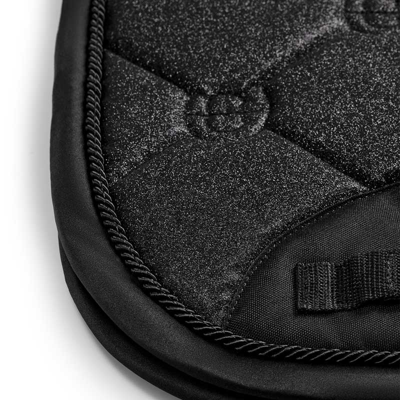 Equestrian Stockholm underlag "All Black Glimmer"
