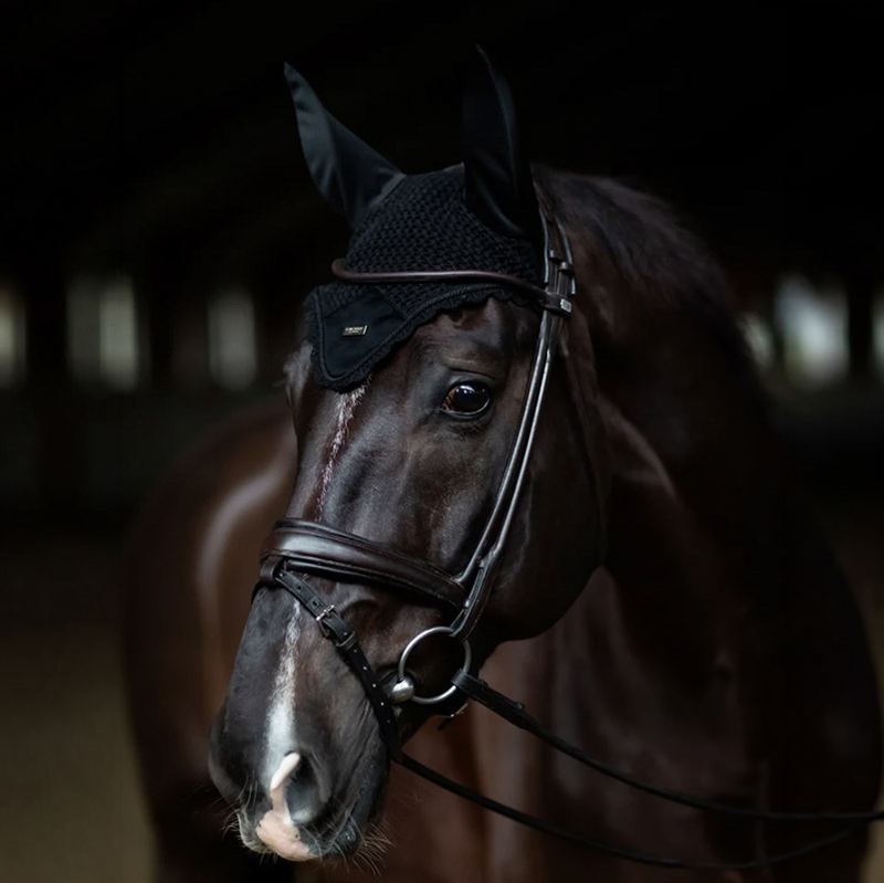 Equestrian Stockholm hut "Plain Black Silver"