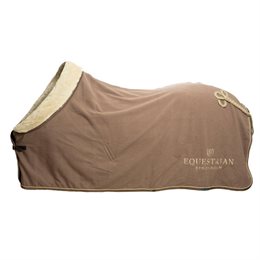 Equestrian Stockholm fleecedækken i champagne / beige farve - Køb hos Lundemøllen