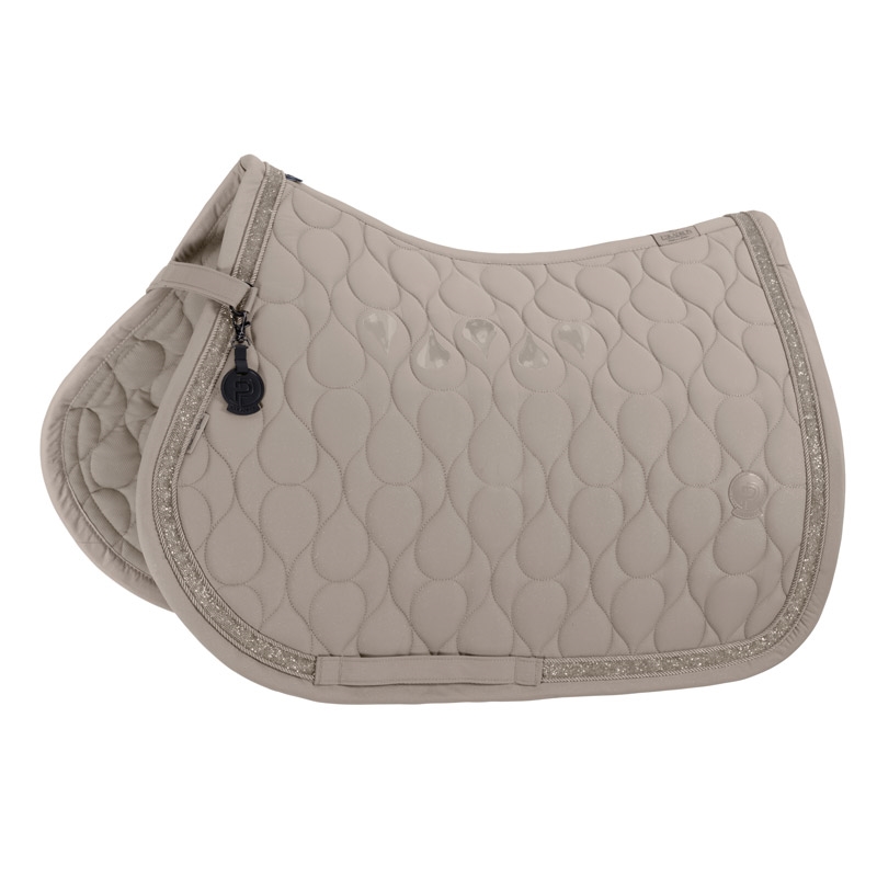 Eskadron underlag "Platinum Sparkle Jewel" - Pale Grey