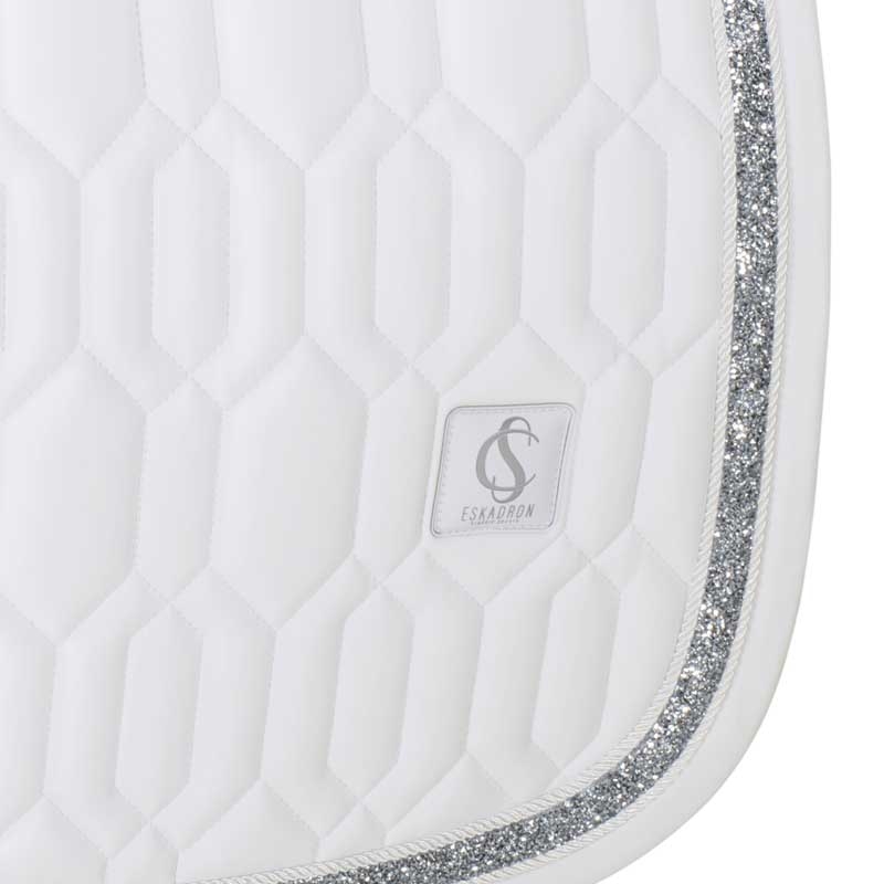 Eskadron underlag "Softshell Jewel" - hvid