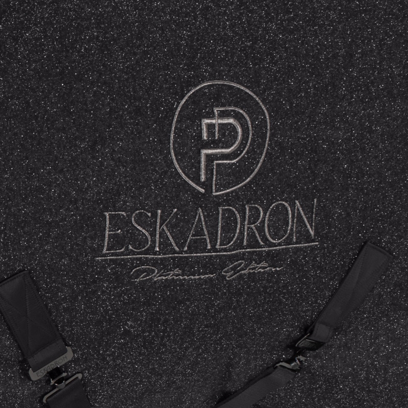Eskadron dækken "Platinum Jersey Sparkle" - sort