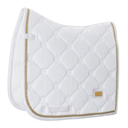 Equestrian Stockholm underlag "White Perfection Gold"