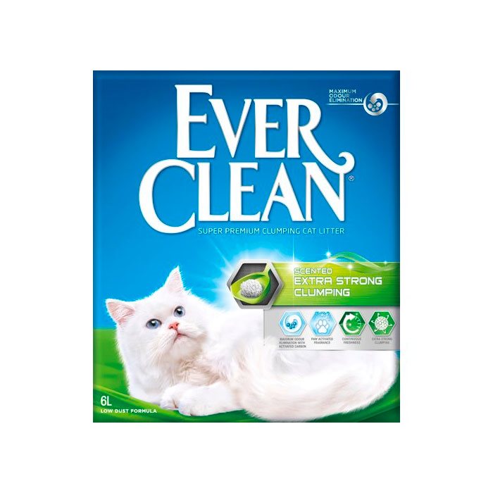 Ever Clean Exstra Strengt Scented 10 L - Køb hos Lundemøllen