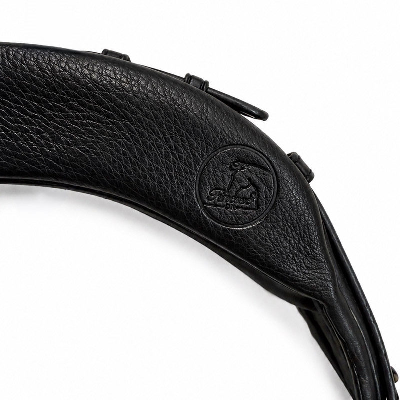 Finesse nakkestykke til rundsyet 2.0 trense - sort/sølv