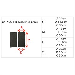 Catago "FIR-Tech" knæbind