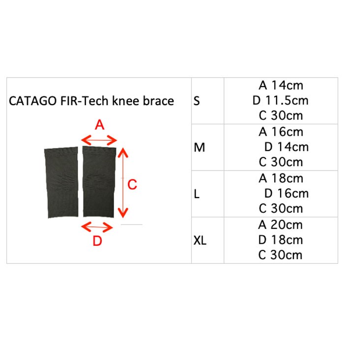 Catago "FIR-Tech" knæbind