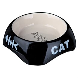Keramikskål til katte - Fisk