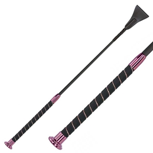 Fleck springpisk "Crystal Wrapped" - sort/pink