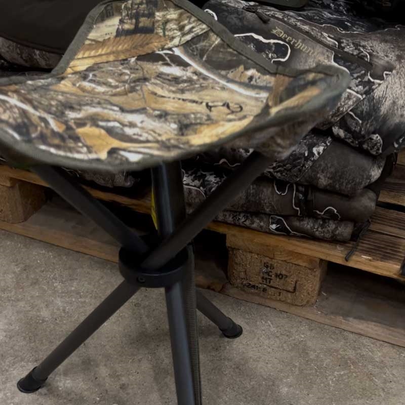 Foldbar 3-benet jagtstol camo