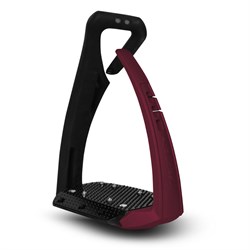 Freejump stigbøjle Soft Up Pro Plus - sort/bordeaux