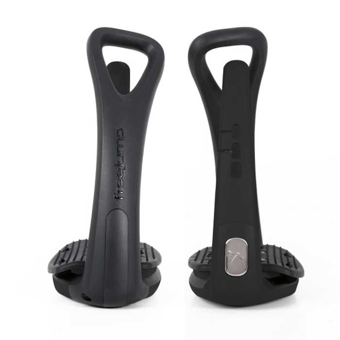 Freejump stigbøjle Soft Up Pro 2 - sort/sort