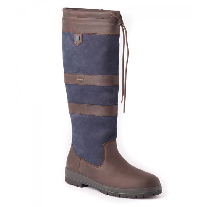 Dubarry Galway støvle i navy/brunt læder